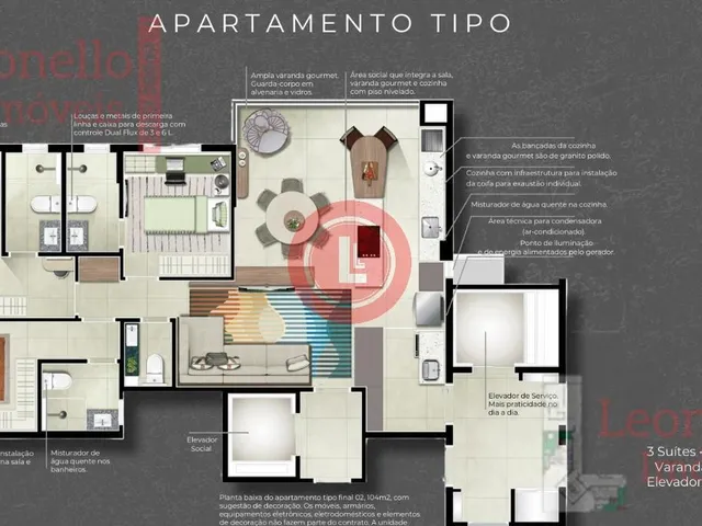 Imagem 5: 0 Apartamento com 3 dormitórios