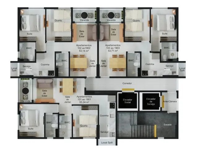 Imagem 2: Confira! Apartamento 02 Quartos ao lado do Sitio da Trindade