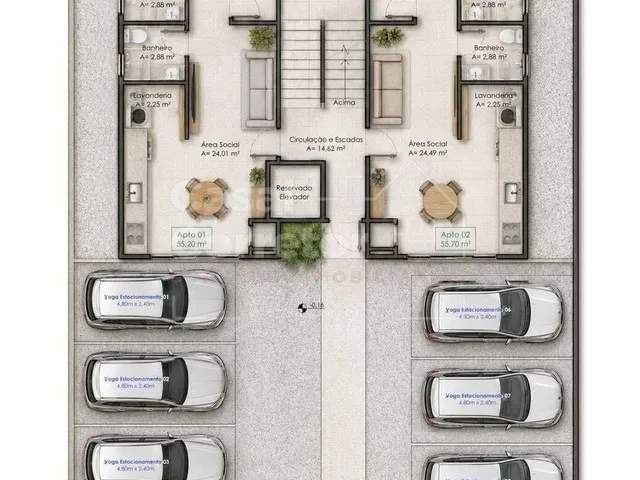 Imagem 11: Apartamento de 2 Quartos