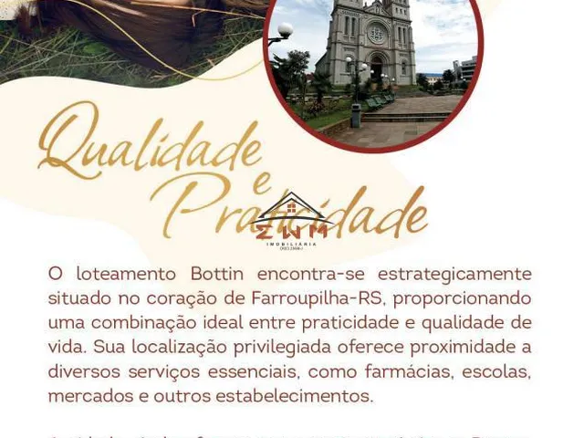 Imagem 2: Loteamento Bottin no Bairro São Luiz em Farroupilha/Rs