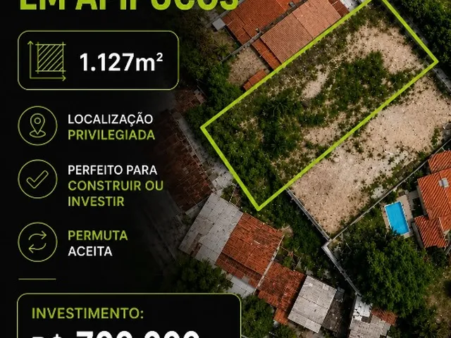 Imagem: Terreno à venda em Recife-PE, bairro Apipucos