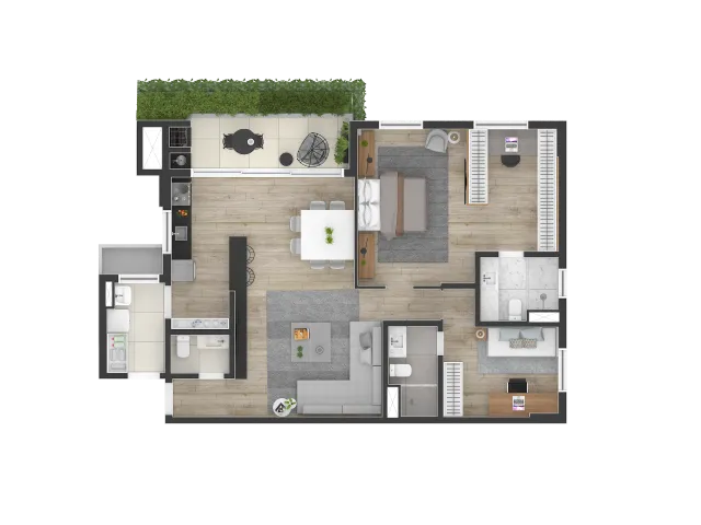 Imagem 6: Apartamento para Venda em Curitiba / PR no bairro Centro
