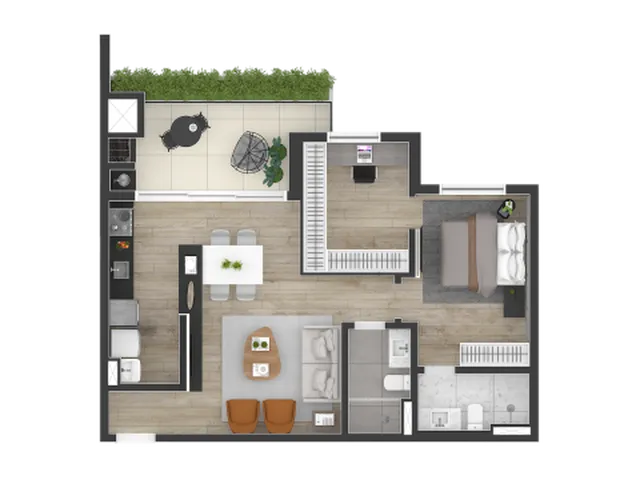 Imagem 8: Apartamento para Venda em Curitiba / PR no bairro Centro