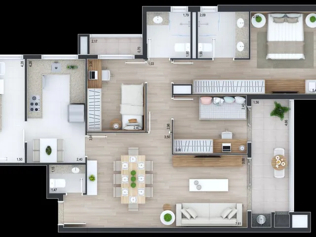 Imagem 2: Apartamento para Venda em Curitiba / Pr no Bairro Juvevê