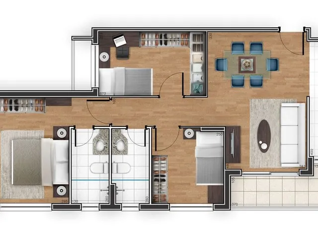 Imagem 15: Apartamento para Venda em Curitiba / Pr no Bairro Cristo Rei