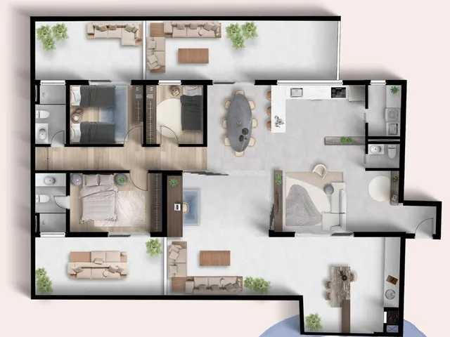 Imagem 7: Apartamento Garden para Venda em Curitiba / Pr no Bairro Juvevê