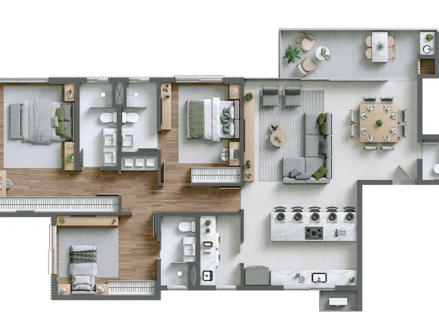 Imagem 10: Apartamento para Venda em Curitiba / Pr no Bairro Bigorrilho