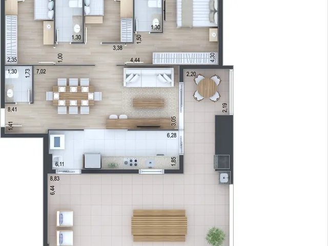 Imagem 14: Apartamento para Venda em Curitiba / Pr no Bairro Água Verde