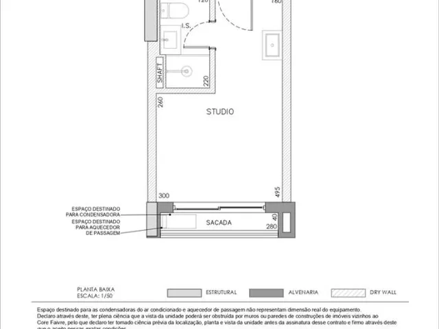 Imagem 2: Studio para Venda em Curitiba / Pr no Bairro Centro