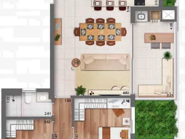 Imagem 2: Apartamento para Venda em Curitiba / Pr no Bairro Juvevê