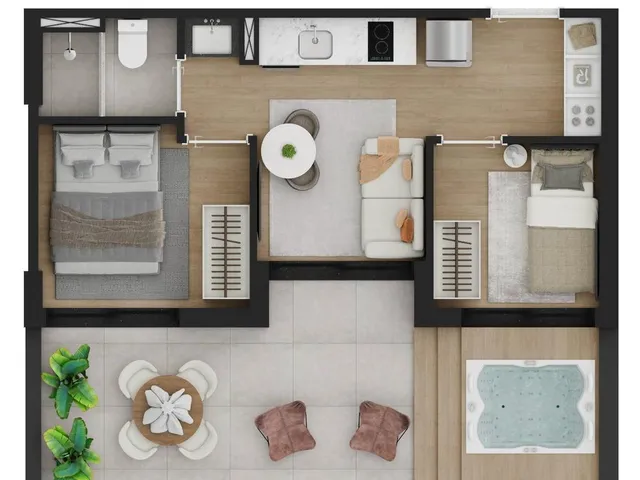 Imagem 15: Studio para Venda em Curitiba / Pr no Bairro Rebouças