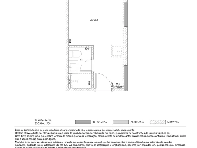 Imagem 7: Studio para Venda em Curitiba / Pr no Bairro Rebouças