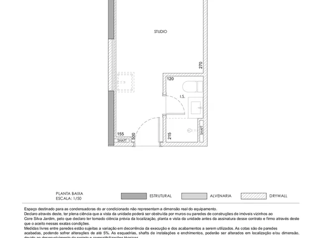 Imagem 8: Studio para Venda em Curitiba / Pr no Bairro Rebouças