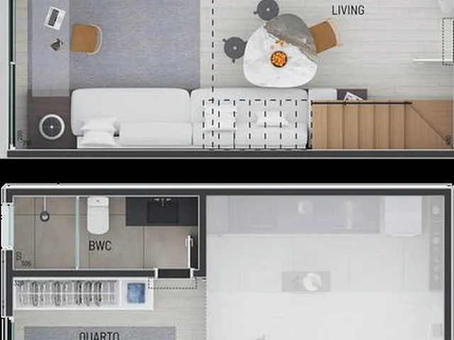 Imagem 7: Studio para Venda em Curitiba / Pr no Bairro Campo Comprido