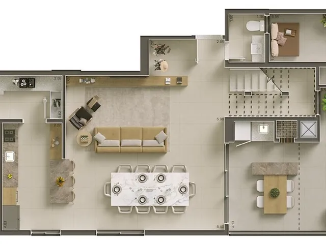 Imagem 3: Apartamento para Venda em Curitiba / Pr no Bairro Água Verde