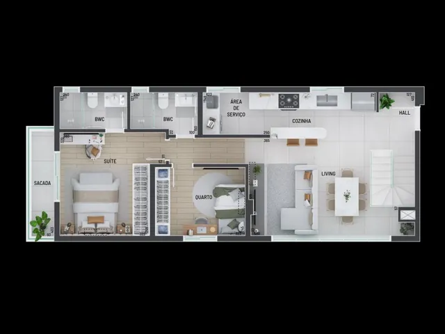Imagem 3: Apartamento para Venda em Curitiba / Pr no Bairro Portão