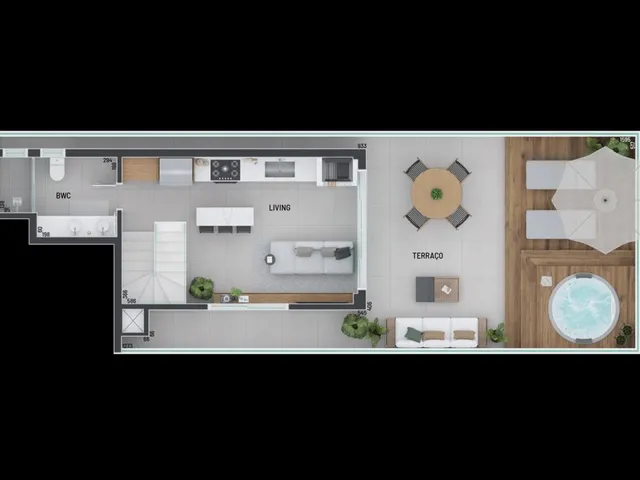 Imagem 2: Apartamento para Venda em Curitiba / Pr no Bairro Portão