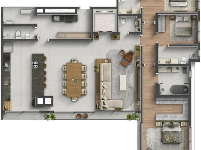 Imagem 4: Apartamento para Venda em Curitiba / Pr no Bairro Batel
