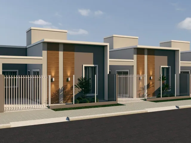 Imagem 2: Casa com 2 Quartos em Construção no Novo Bairro Planejado Jardim Cristo Rei - Coopagro