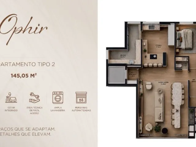 Imagem 12: Apartamento à venda no Centro de Joinville-SC: 3 quartos, 2 suítes, 2 salas, 4
