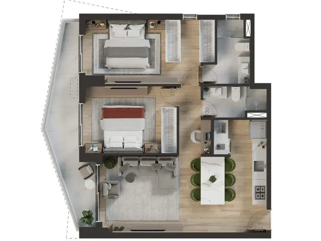 Imagem 14: Studio para Venda em Curitiba / Pr no Bairro Batel