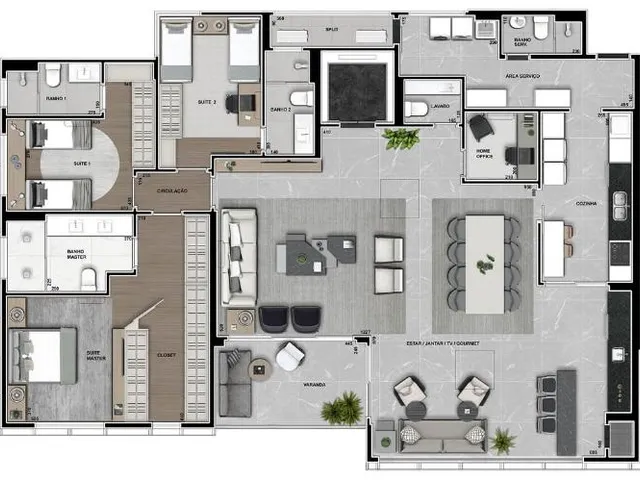 Imagem 9: Apartamento para Venda em Curitiba / PR no bairro Ecoville