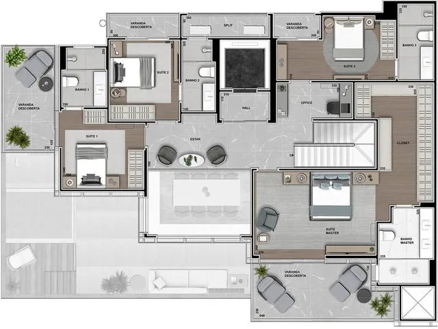 Imagem 3: Apartamento para Venda em Curitiba / PR no bairro Ecoville