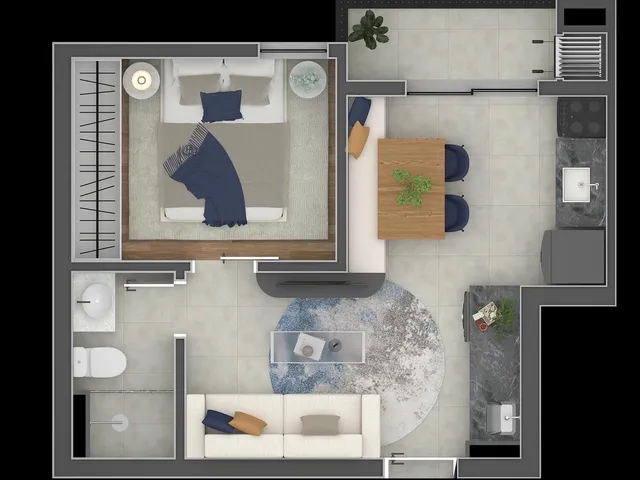 Imagem 8: Apartamento para Venda em Curitiba / PR no bairro Portão