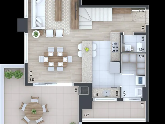 Imagem 9: Apartamento para Venda em Curitiba / Pr no Bairro Portão