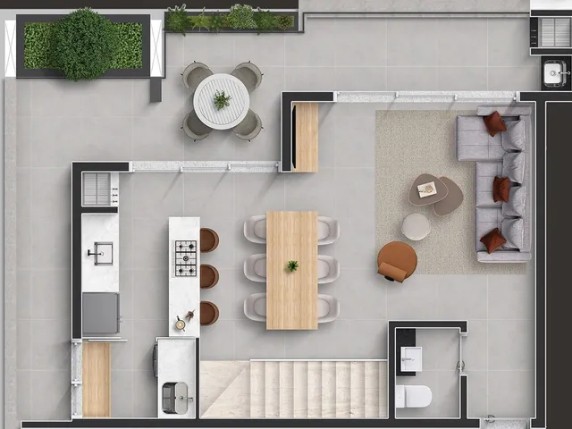 Imagem 12: Apartamento para Venda em Curitiba / PR no bairro Centro Cívico