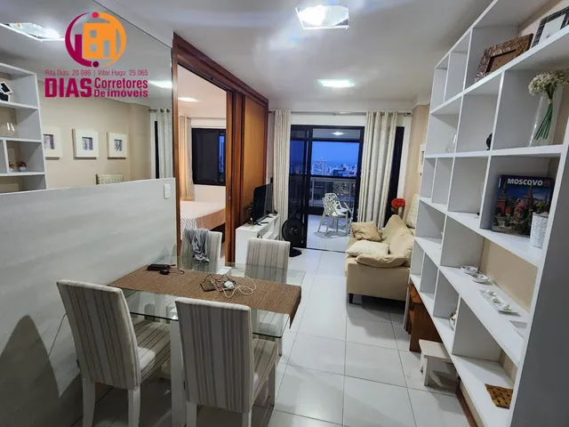 Imagem 14: Vendo lindo Apartamento Vista mar com 51m2, varanda gourmet, 1/4 suíte, mobiliado e