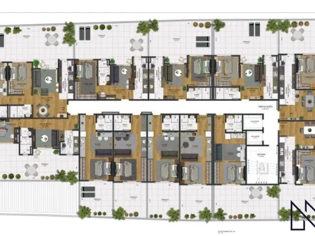 Imagem 2: Studio Garden à Venda | 47 m² | Bairro Dores