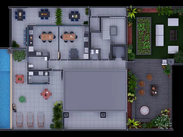 Imagem 15: Apartamento Garden para Venda em Curitiba / Pr no Bairro Bacacheri