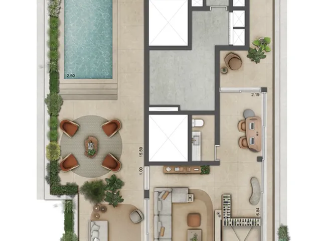 Imagem 4: Lignea Apartamento com 4 dormitórios