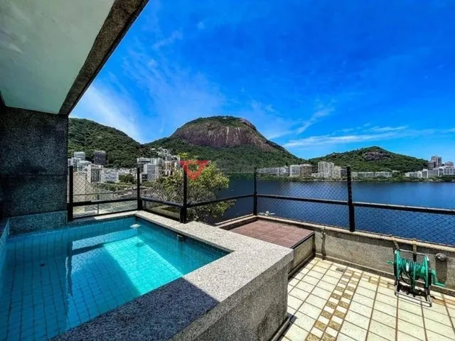 Imagem: Cobertura luxuosa à venda na Lagoa 364m²