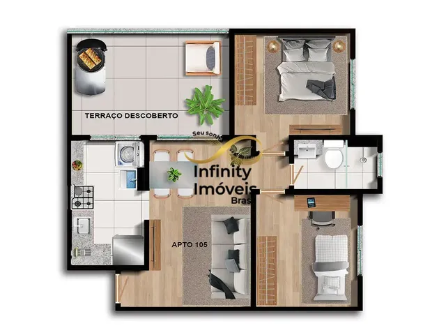 Imagem 8: Solar da Gameleira - Apartamento À Venda no Bairro Gameleira - Belo Horizonte/Mg