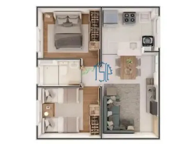 Imagem 4: Condomínio vila dos ventos - APARTAMENTO À VENDA NO VILLE DOS VENTOS 2 QUARTOS