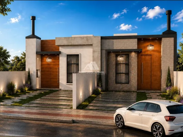 Imagem: CASA GEMINADA COM 3 QUARTOS