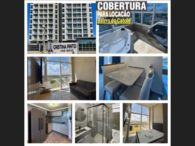 Imagem: Alugo Cobertura, com Jacuzzi e Churrasqueira