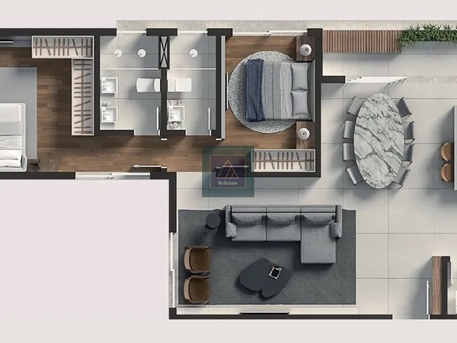 Imagem 16: Ahú - 2 Suítes. 2 Vagas. 106M². Entrega Janeiro/26