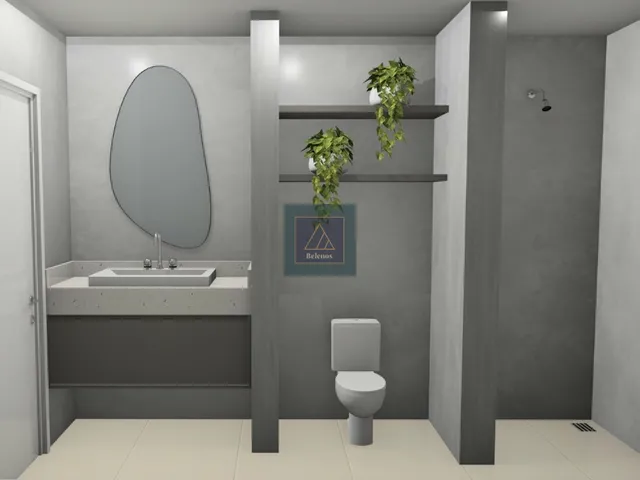 Imagem 16: Cabral - Studio com 24M². 1 Vaga. Face Norte