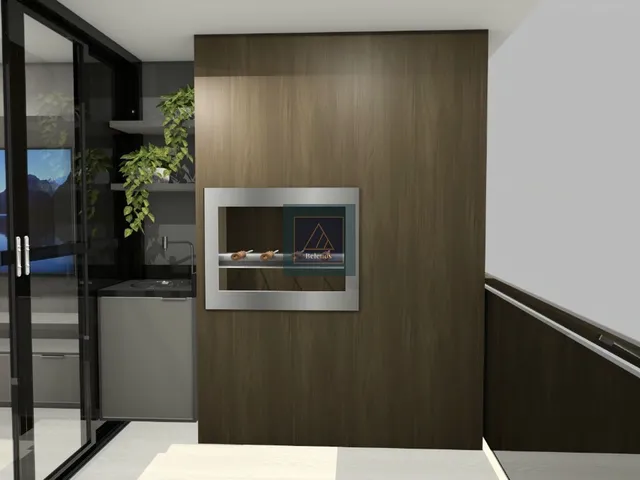 Imagem 8: Cabral - Studio com 24M². 1 Vaga. Face Norte