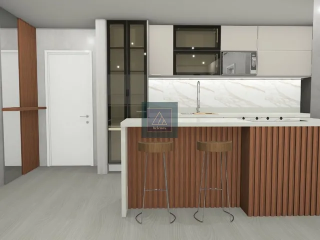Imagem 10: Cabral - Studio com 24M². 1 Vaga. Face Norte