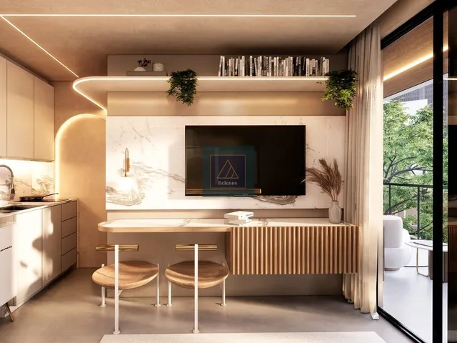 Imagem 3: Alto da XV - Studio 33,31M² com Sacada