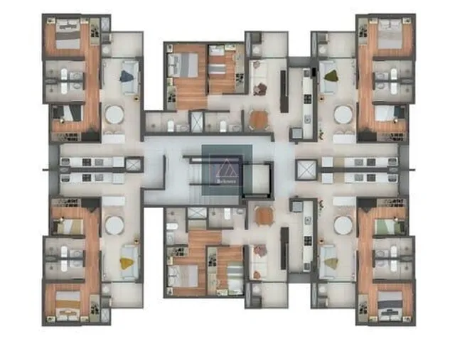 Imagem 5: Ecoville - Apartamento 2 Quartos. 1 Suíte. 1 Vaga. 55,91 M². Entrega 02/2027
