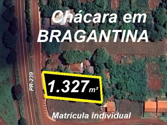 Imagem: Chácara Urbana de 1.327m² com Casa em