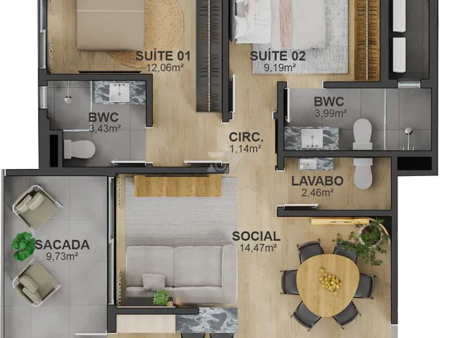 Imagem 7: Oásis 2852: Apartamento no Itacolomí em Balneário Piçarras