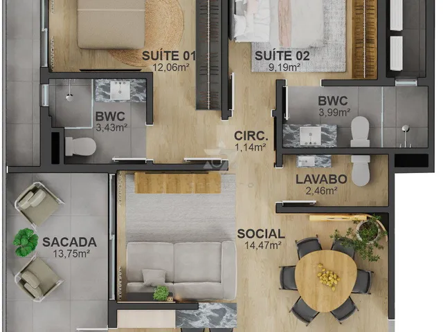 Imagem 6: Oásis 2852: Apartamento no Itacolomí em Balneário Piçarras