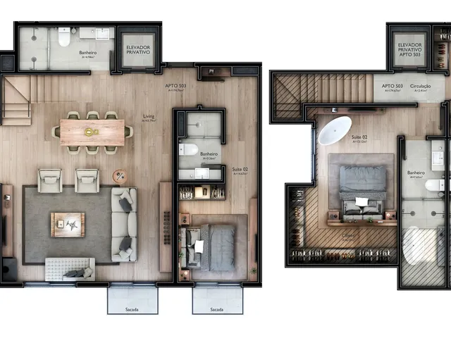 Imagem 11: Citê - Citê Apartamento com 2 dormitórios