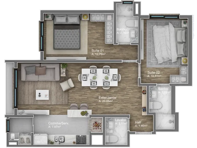 Imagem 11: Residencial Winter Hill - Residencial Winter Hill